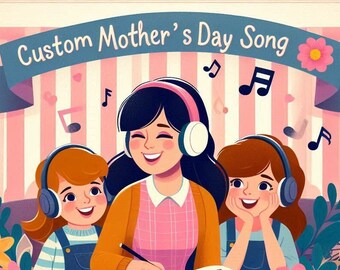 Canción personalizada para madres / Mejor regalo del Día de la Madre Canción personalizada con su nombre y letra personalizada Video de la canción con su foto