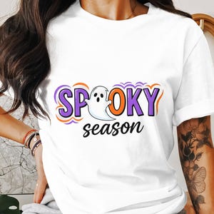 Spooky Season PNG, Halloween Png, Ghost Png, Spooky Png, Digital Download, Halloween Clipart, Sublimation Png
