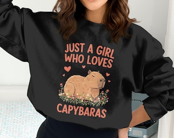 Capybara Png, Capybara Clipart, Girl Who Loves Capybaras, Capybara Digital Download, Capybara Sublimation Png, Animal Png