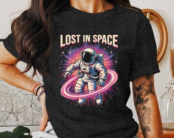 Lost In Space Png, Astronaut Png, Space Png, Outer Space Png, Planets Png, Sublimation Png, Digital Download