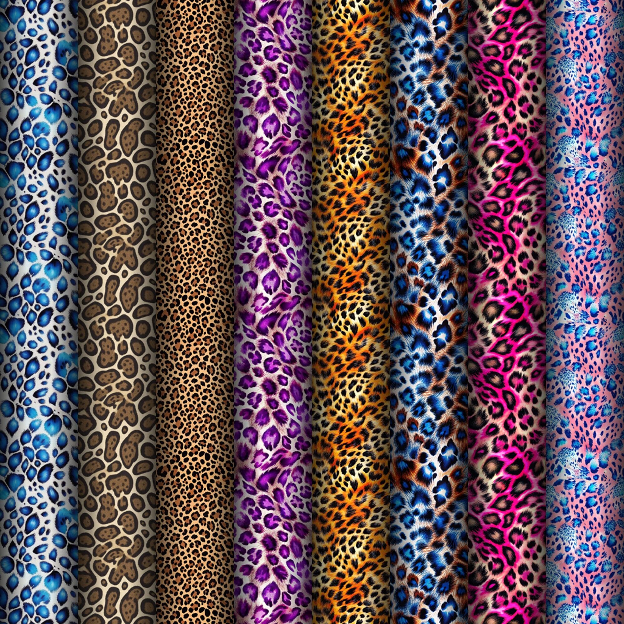 Patterns Leopard Print 100+ Leopard Print Seamless Pattern Bundle, Hi Res Images Colorful ...