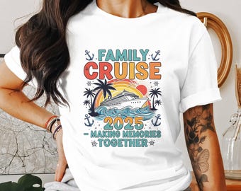 Family Cruise 2025 PNG, Cruise Png, Anchor Png, Digital Download, Sublimation Png, Family Vacation Png, Making Memories Together Png