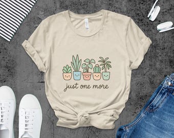 Just One More Plant Png, Cute Plants Clipart, Plant Lover Png, Succulent Png, Houseplant Png, Digital Download