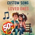 Custom Personalized Song for Your Loved Ones | Best Gift Personalized Song With Their Name and Custom Lyrics Song Downloadable Gift 4 Family