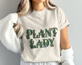 Plant Lady PNG, Cactus Clipart, Succulent Png, Botanical Png, Floral Plant Lady, Sublimation Png, Digital Download