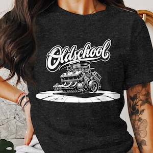 Oldschool Engine PNG, Muscle Car Png, Retro Car Png, Digital Download, Digital, PNG, Sublimation Png, Clipart