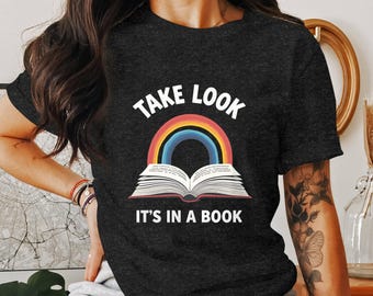 Take Look Book PNG,Rainbow Png, Book Clipart,Reading Png, Sublimation Png, Digital Download