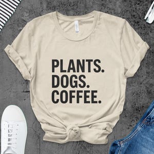 Plants Dogs Coffee Png, Digital Download, Funny Png, Shirt Design Png, Sublimation Design, Digital Print, Instant Access