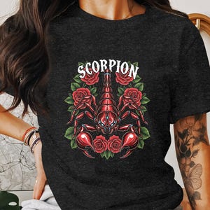 Scorpion PNG, Scorpion Clipart, Floral Scorpion, Scorpion Design, Digital Download,Sublimation Design, Digital, PNG