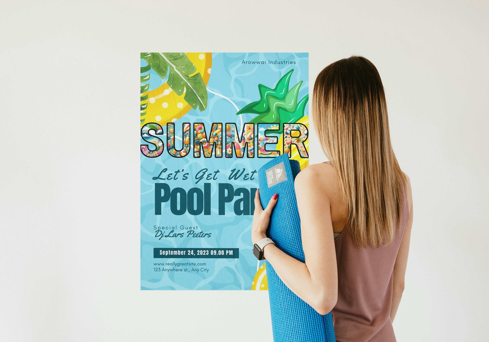 Summer Background Alphabet Letters Bundle, Summer Theme PNG Letters ...