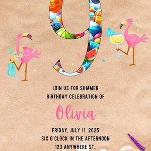 Summer Background Alphabet Letters Bundle, Summer Theme PNG Letters ...