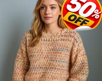 Crochet Sweater Pattern, Wavy Sweater Pattern, Mesh Crochet Pattern, Summer Sweater Pattern, Easy Crochet Sweater, Beginner Crochet