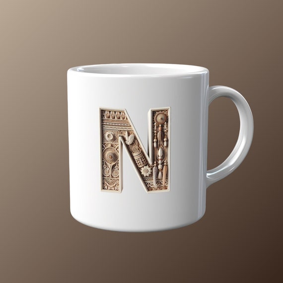 Bohemian Alphabet PNG Bundle Boho Letters & Numbers for Retro