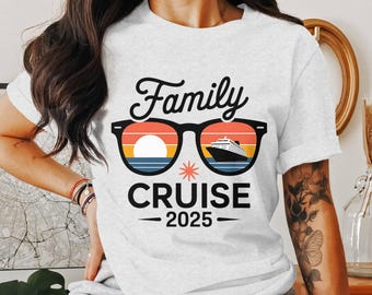 Family Cruise 2025 PNG, Cruise Ship Png, Vacation Png, Sunglasses Png, Digital Download, Digital, PNG