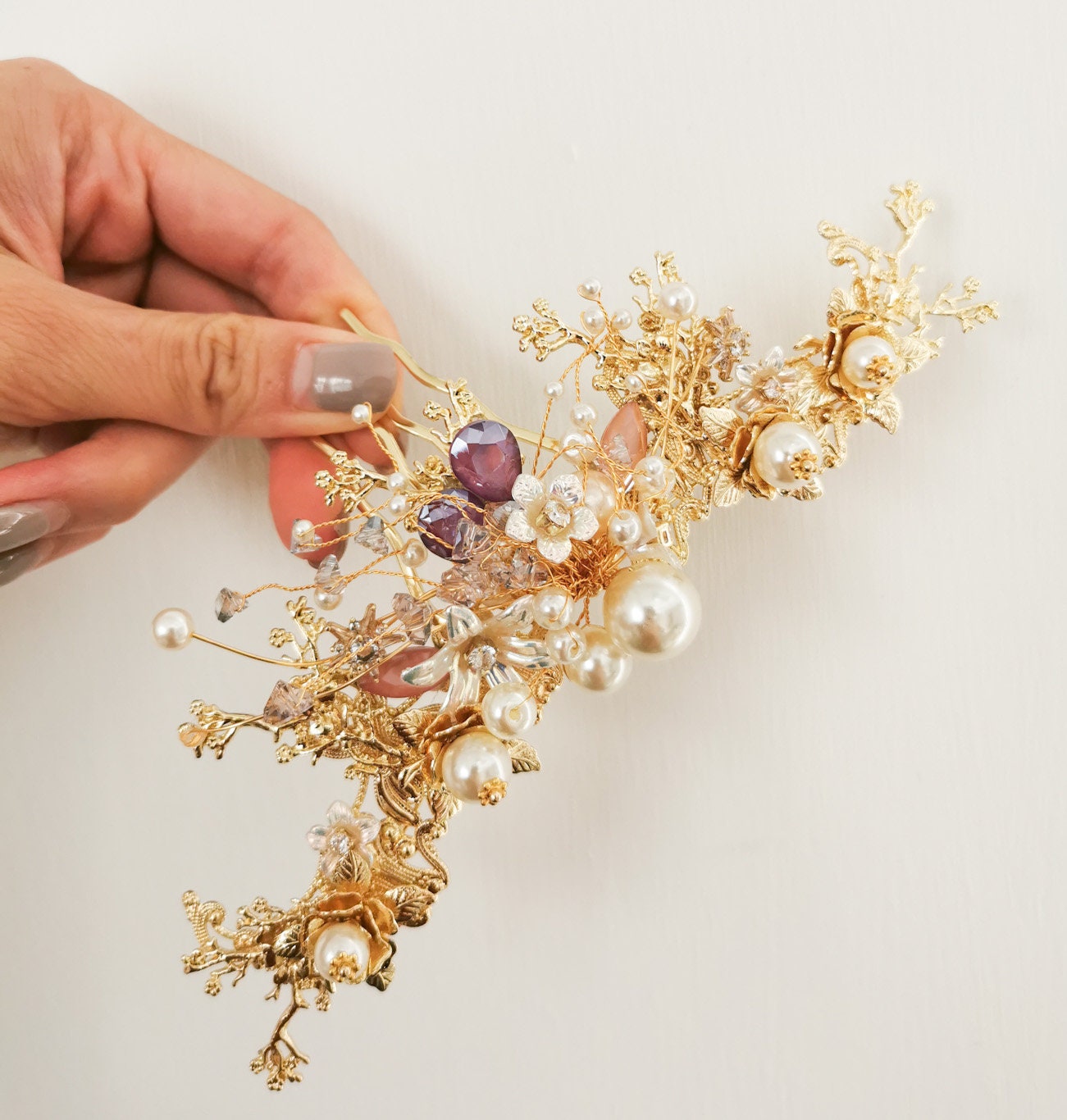 Chinese Hair Comb Chinese Wedding Hair Piece Oriental Hair Accessories