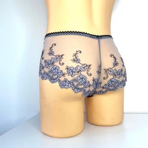 Sissy lingerie, Sexy Men Panties, Sheer Lace Panties,  Sheer Lace Men&#39;s panties for sissy, See through sissy panties