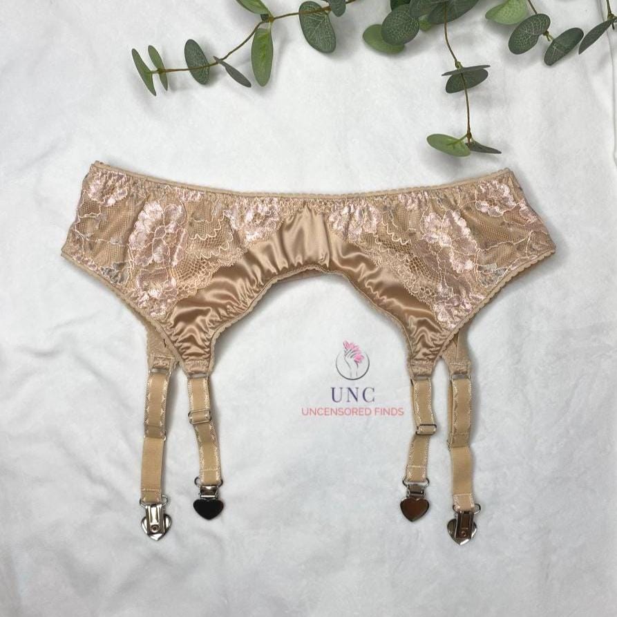 Sissy Garter Belt, Men's Lace Garter Belt: Femboy Garter Belt, Adjustable  Sissy Stocking Straps - Etsy