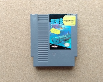 正規任天堂 NES サイレント サービス ビデオゲーム カートリッジ