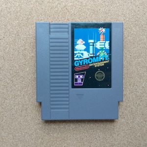 Authentic Nintendo Gyromite Video Game Cartridge