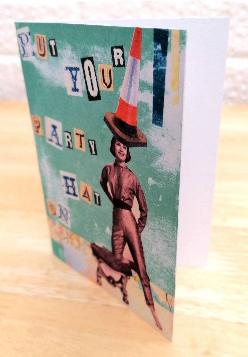 Occasion Card Celebration Small Party Hat