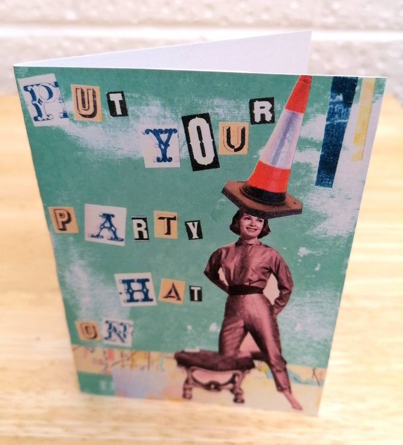 Occasion Card Celebration Small Party Hat