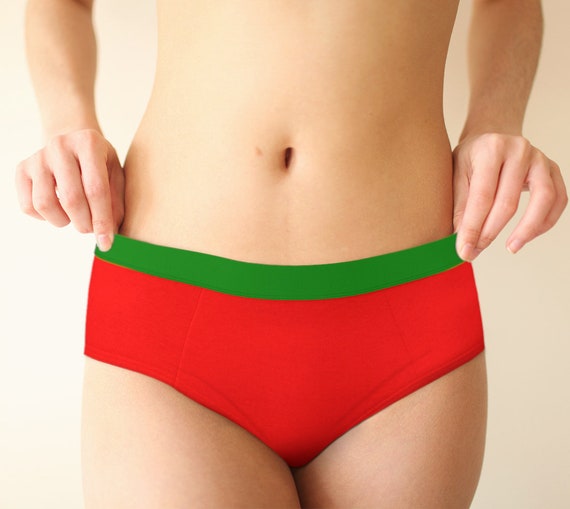 Naughty List Christmas Panty Panties Women's Funny Sexy Gift for