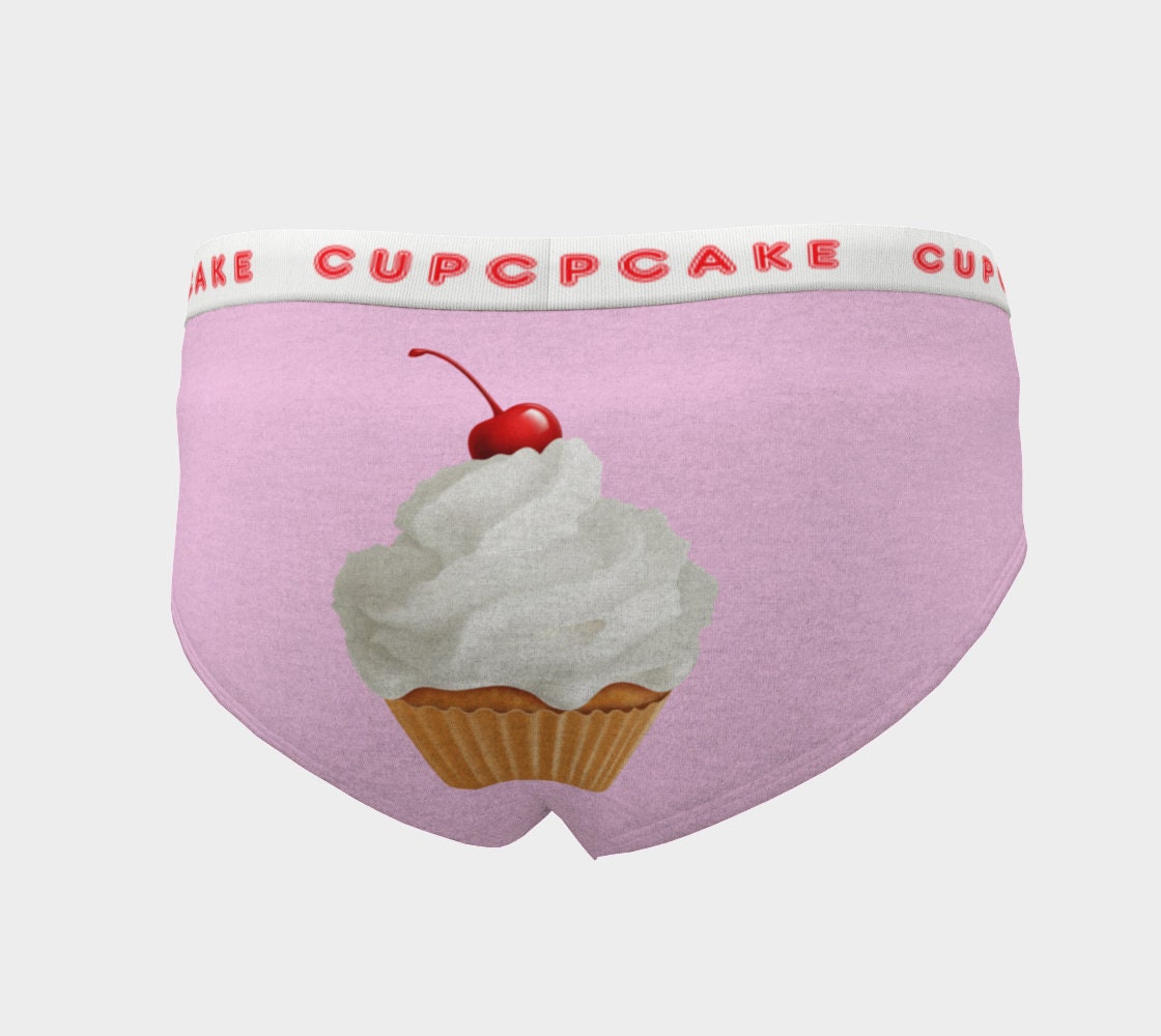 Panties Lingerie With Frilly Cupcake and Cherry Underwear -  Canada