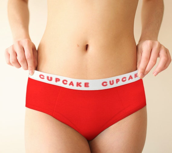 Cherry Cupcake V2 Panties Boyshort Knickers Lingerie Womens