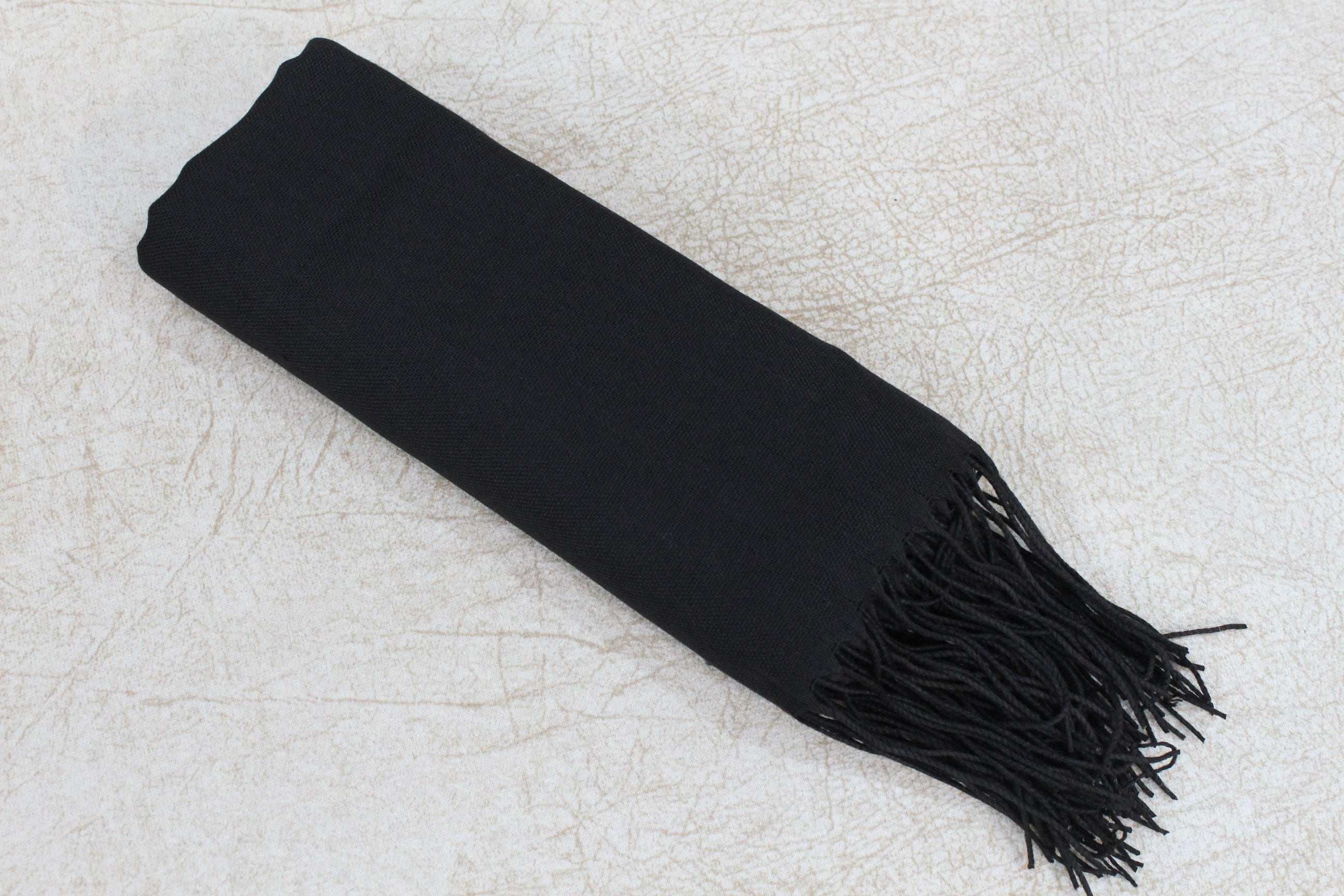 large black pashmina shawl