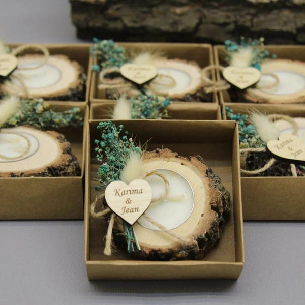 50 piezas de obsequios de boda para invitados al por mayor / obsequios de boda rústicos / regalos personalizados / obsequios de despedida de soltera / obsequios de agradecimiento