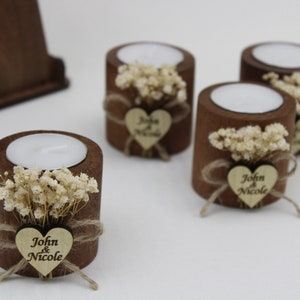 50 PCS Wedding Favors for Guests in Bulk | Rustic Wedding Favors ...