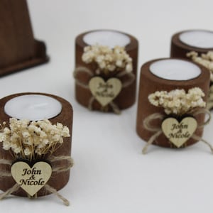 50 PCS Wedding Favors for Guests in Bulk | Rustic Wedding Favors ...
