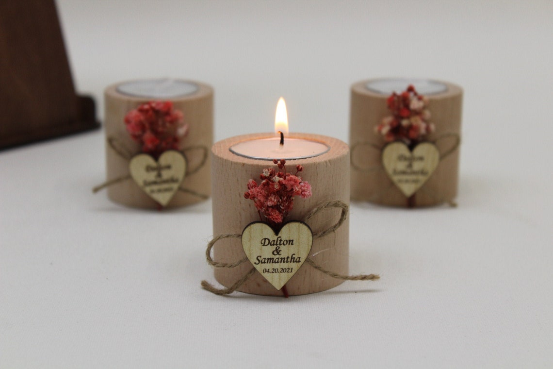 Bulk Candle Wedding Favors Rustic Wedding Favor Candles Etsy