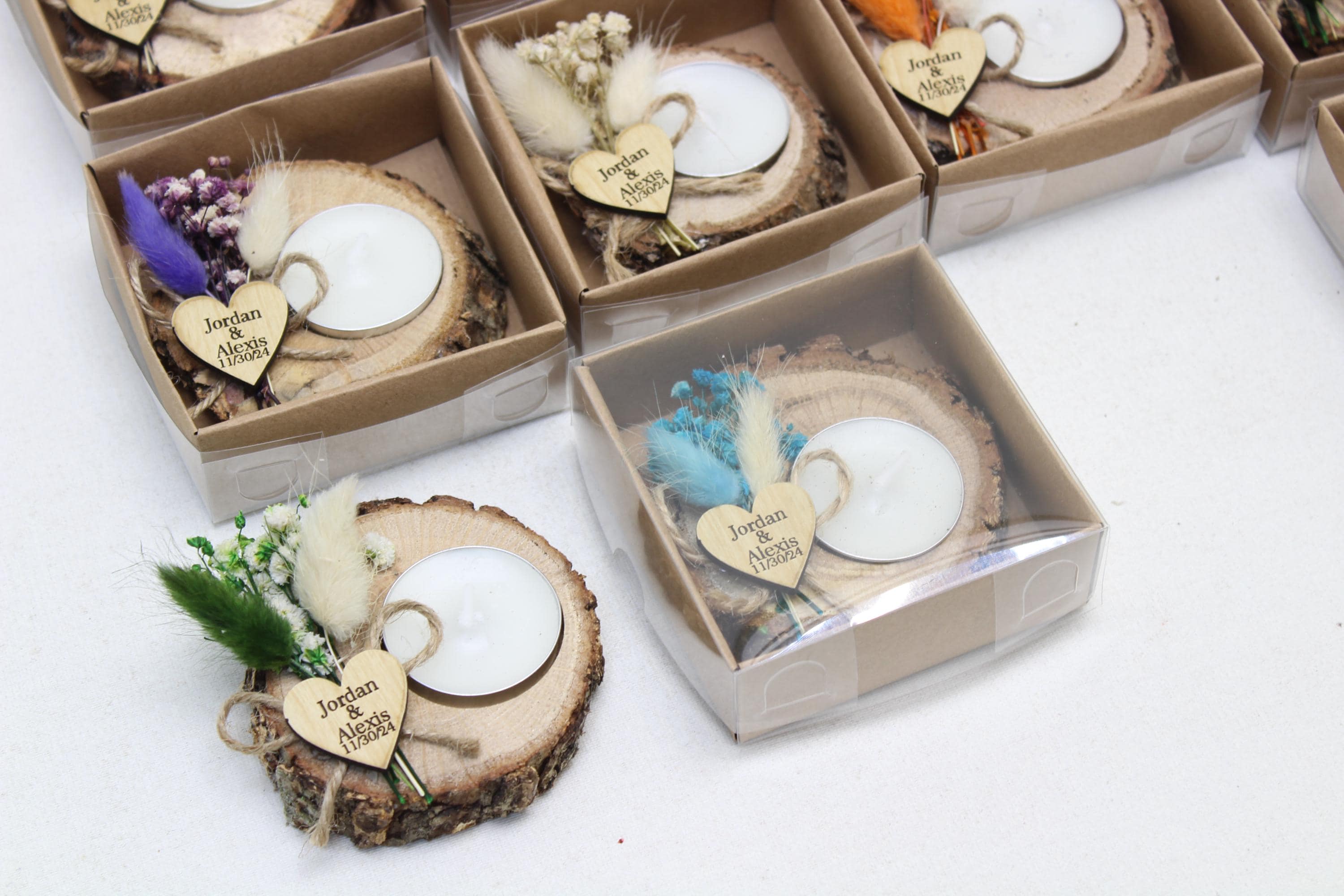 Personalized Candle Wedding Favors, Wedding Gifts for Guests in Bulk ...
