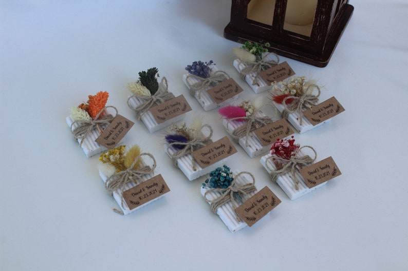 Mini Soap Favors Wedding Favors for Guests in Bulk Rustic Etsy