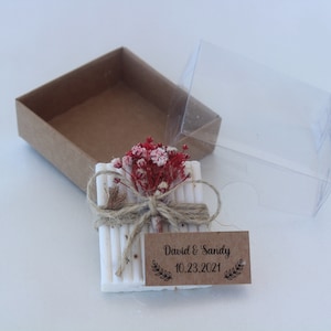 Mini Soap Favors, Wedding Favors for Guests in Bulk, Rustic Wedding Favors, Personalised Gifts, Bulk Chritsmas Gifts, Bridal Shower Favors