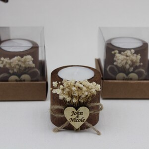 50 PCS Wedding Favors for Guests in Bulk | Rustic Wedding Favors ...