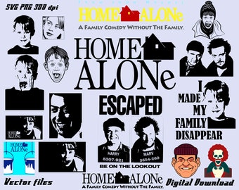 Download Home Alone Svg Etsy