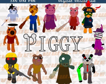 Piggy Roblox Etsy - piggy roblox game pictures