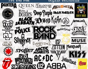 Download Rock Band Logo Etsy