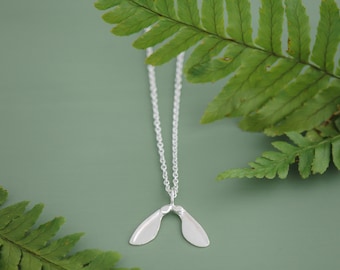 Silver Sycamore Necklace