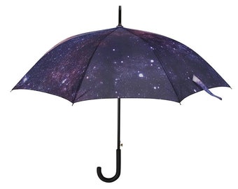 Galaxy Constellation Starry Sky Purple Blue Umbrella