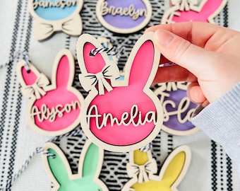 Personalisierte Ostern Korb Namen Tags