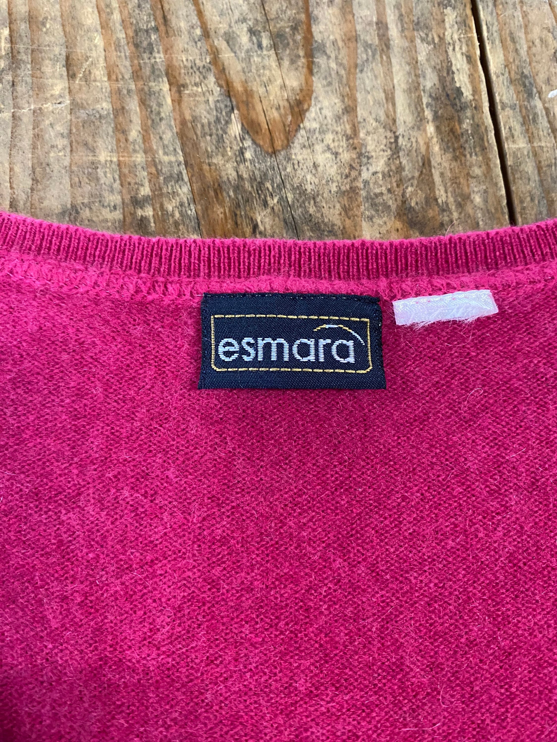 Cashmere UK Sweater. Pure Esmara POST V - Sweden Etsy FREE 100% Neck