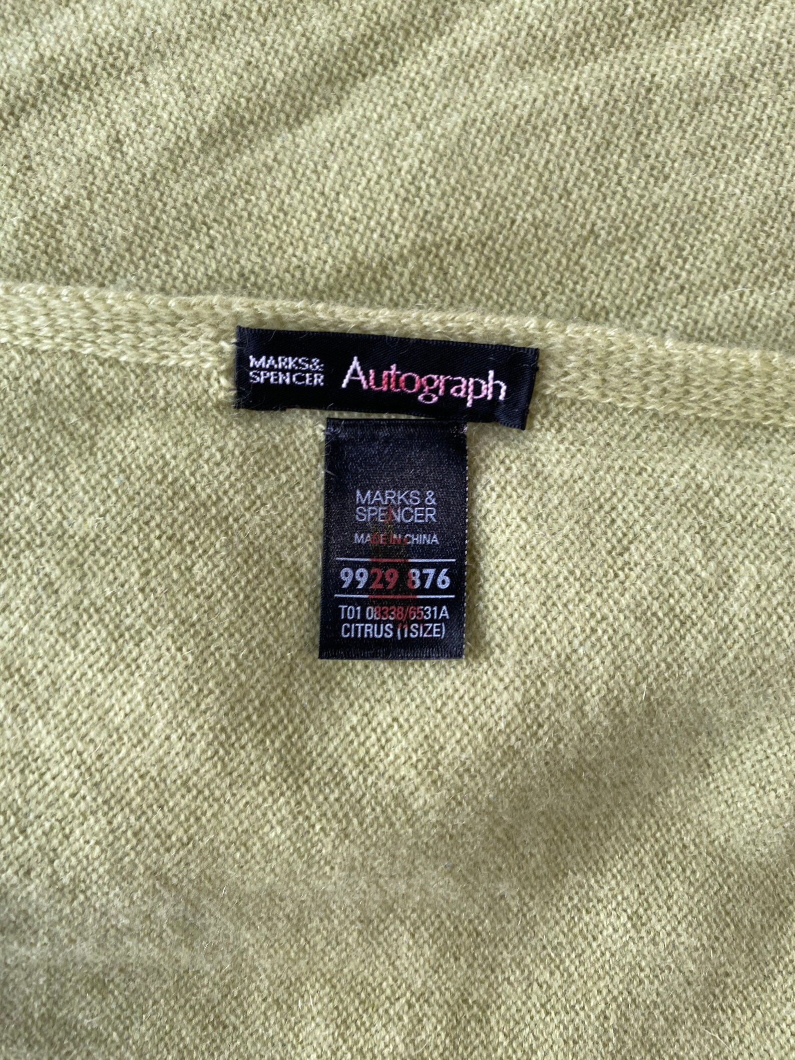 autograph cashmere scarf