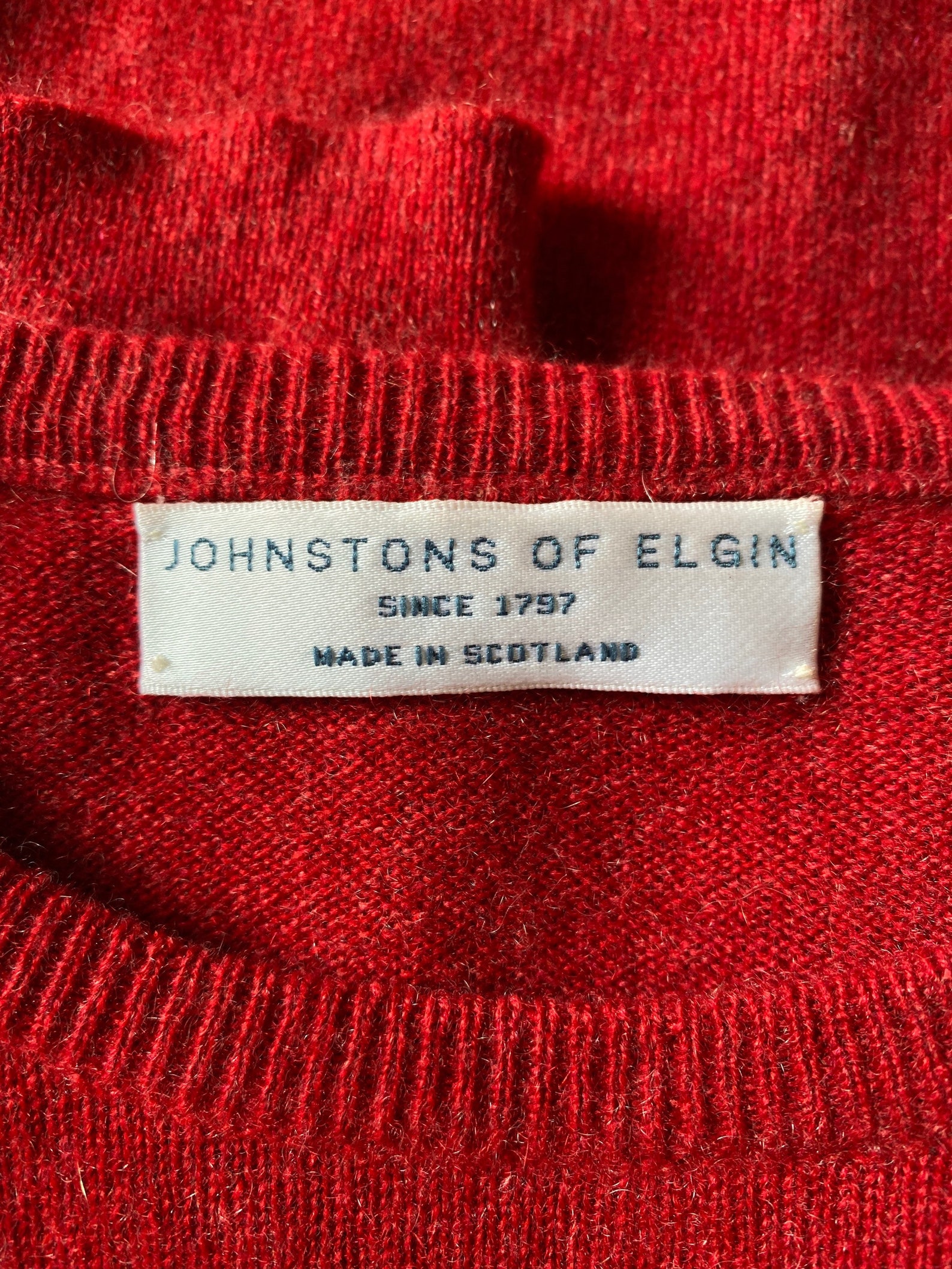 Johnstons of Elgin 100 Pure Cashmere Short Sleeved Crew Neck Etsy UK