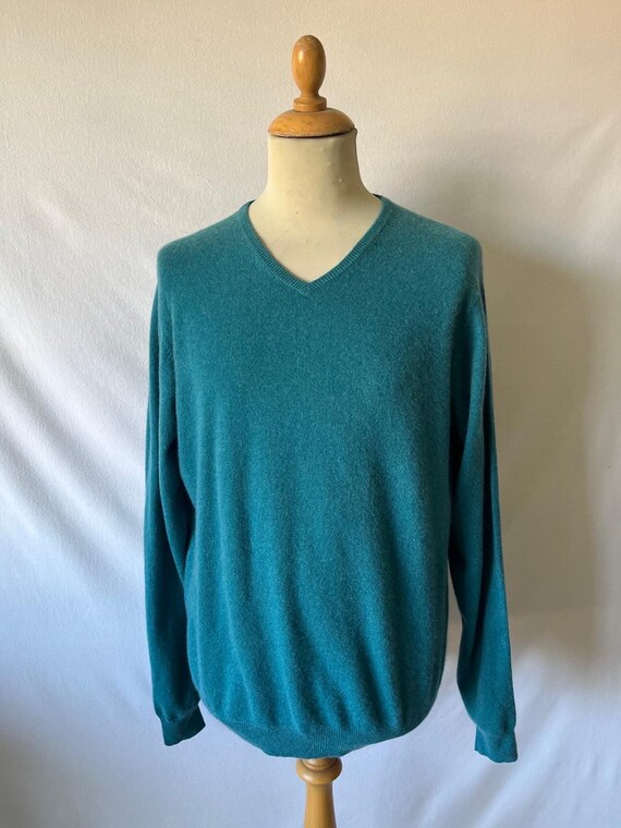 James Pringle 100% Pure Cashmere V Neck FREE UK POST