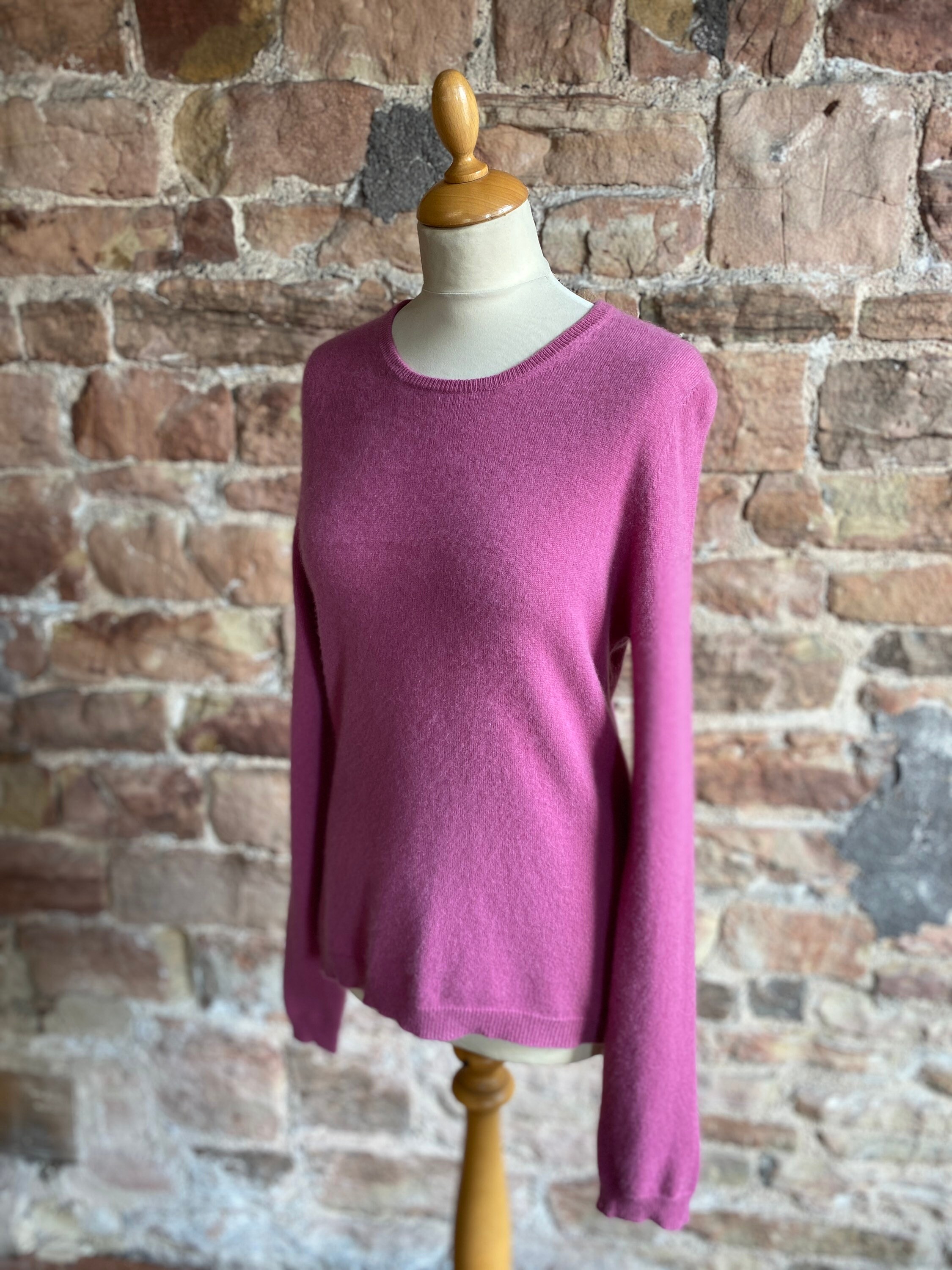 100% Pure Cashmere Crew Neck Sweater 
