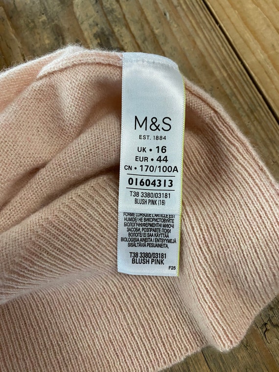 M&S Autograph 100% Pure Cashmere V Neck Sweater. … - image 5
