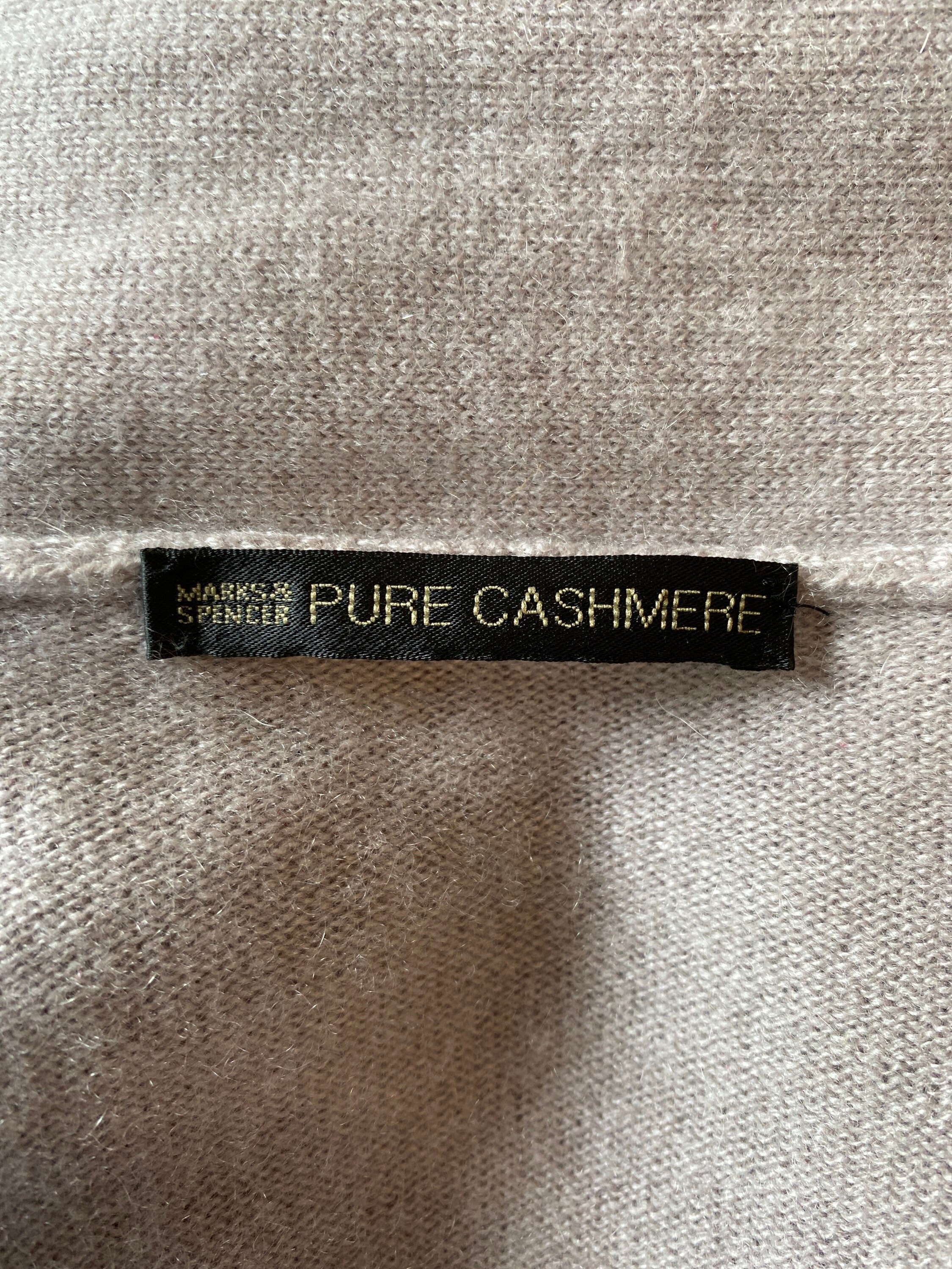 M&S 100% Pure Cashmere Edge to Edge Cardigan. FREE UK POST - Etsy UK